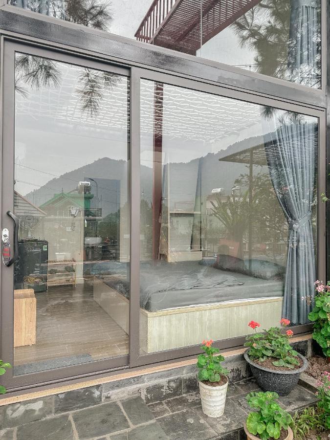 Bach Xanh House. Triangle Bungalow Tam Dao Bagian luar foto