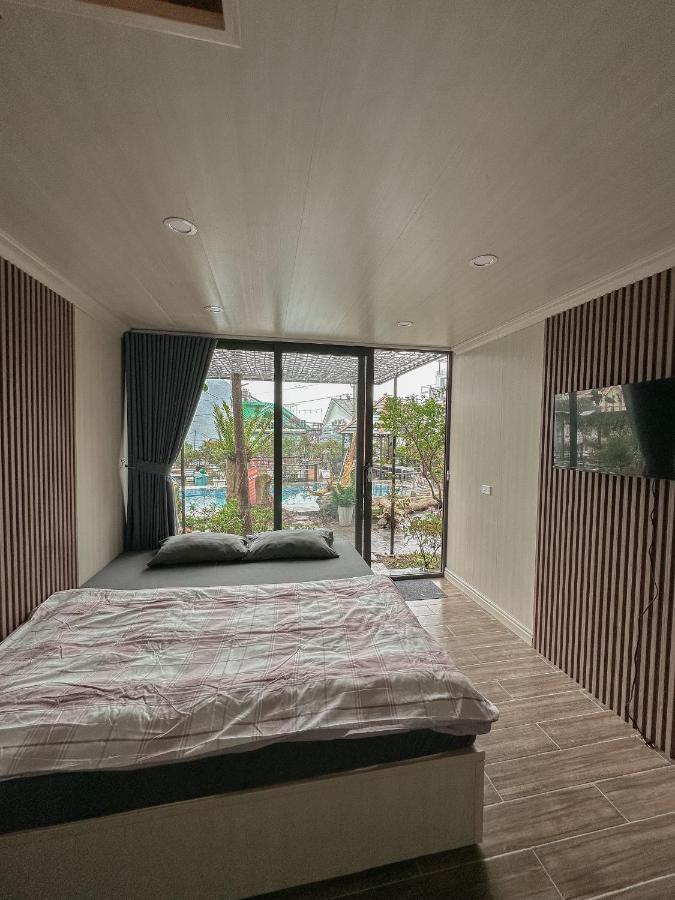 Bach Xanh House. Triangle Bungalow Tam Dao Bagian luar foto