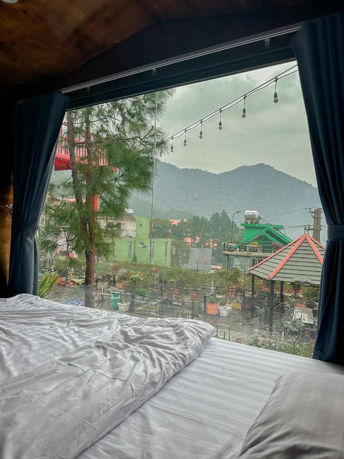 Bach Xanh House. Triangle Bungalow Tam Dao Bagian luar foto