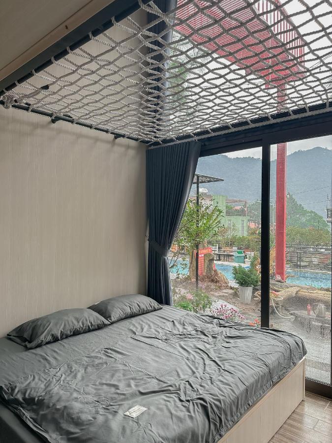 Bach Xanh House. Triangle Bungalow Tam Dao Bagian luar foto