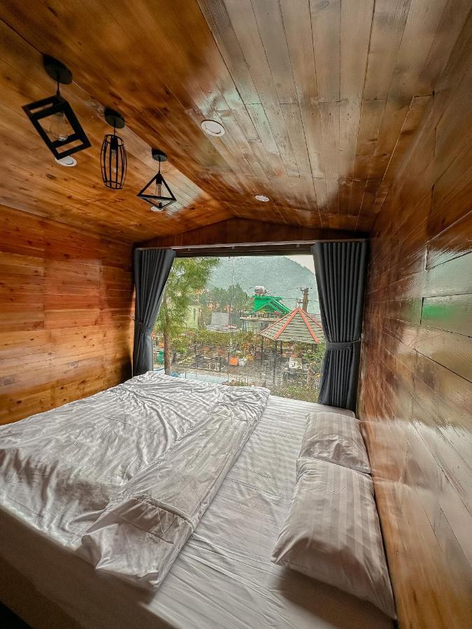 Bach Xanh House. Triangle Bungalow Tam Dao Bagian luar foto