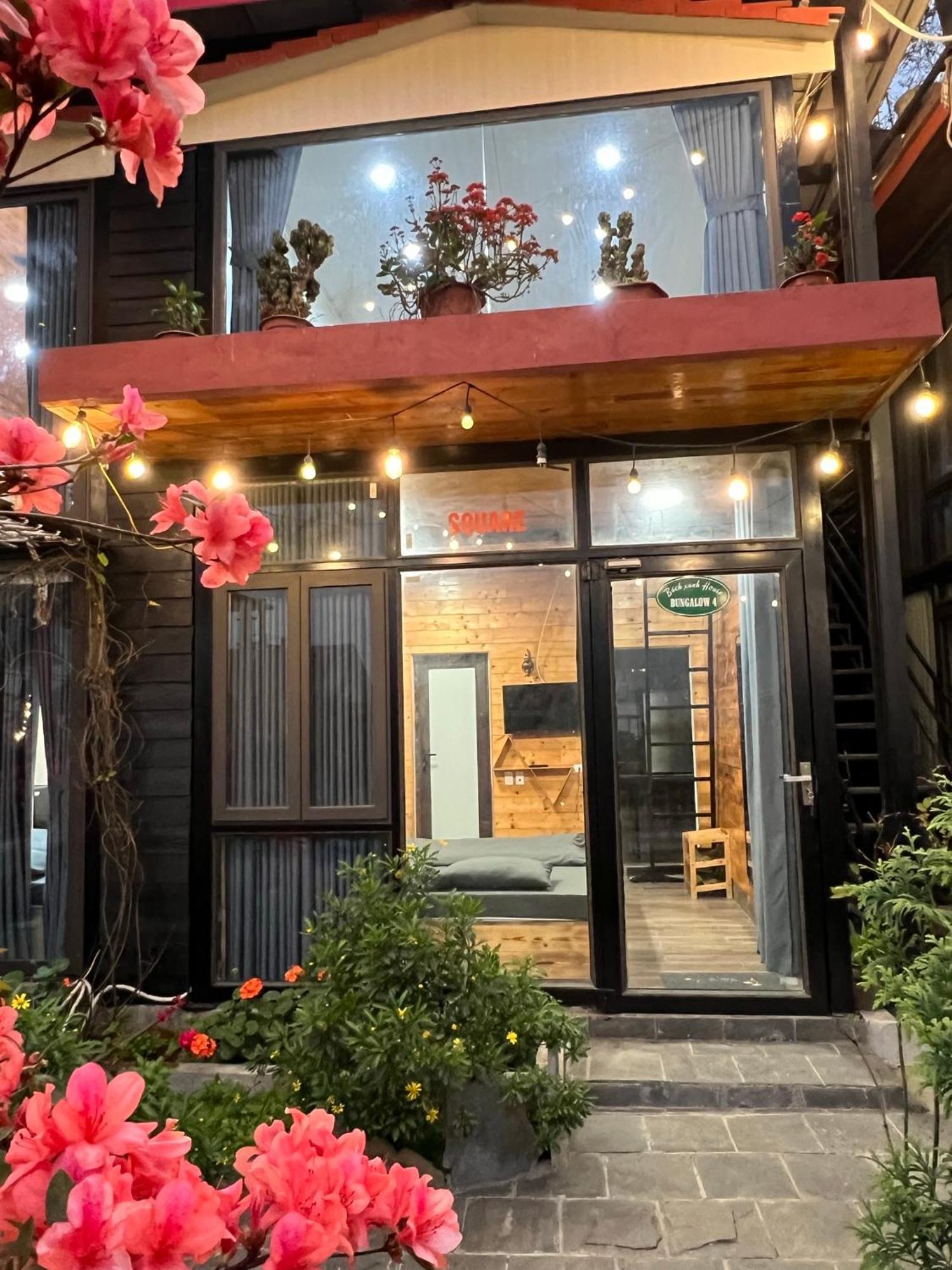 Bach Xanh House. Triangle Bungalow Tam Dao Bagian luar foto